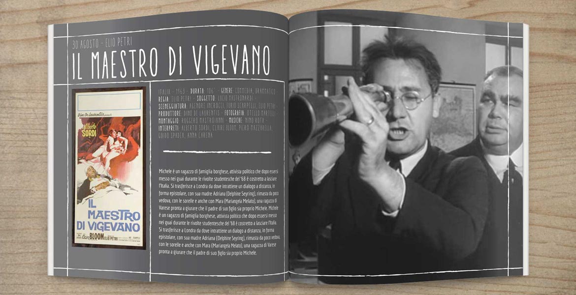 XV National Film Festival of Borgio Verezzi - Art direction by Eleonora Viviani