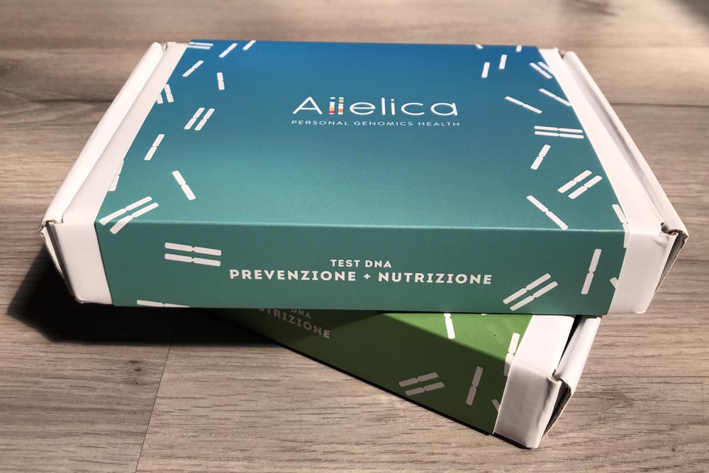 Allelica Packaging for the DNA test