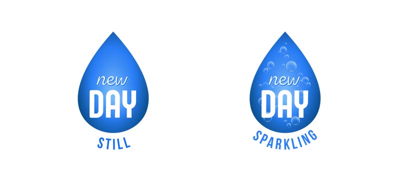 New Day - Logo for the water