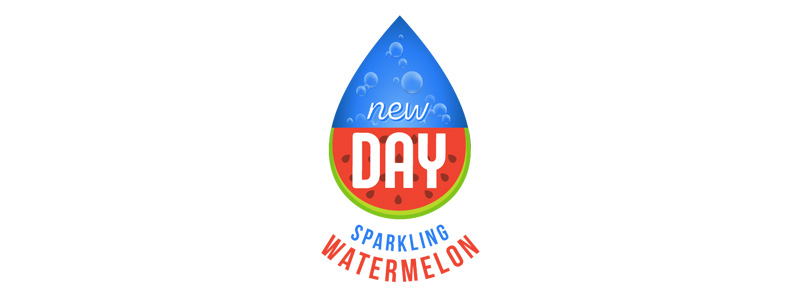 Logo proposal for a Watermelon Flavoured water