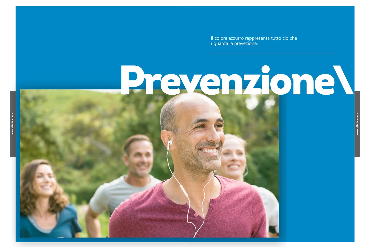 Blue color for anything about Prevention by Allellica DNA test
