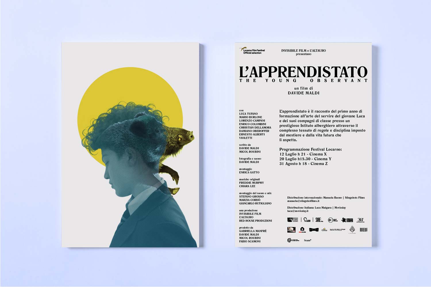 Postcard of L'Apprendistato by Davide Maldi