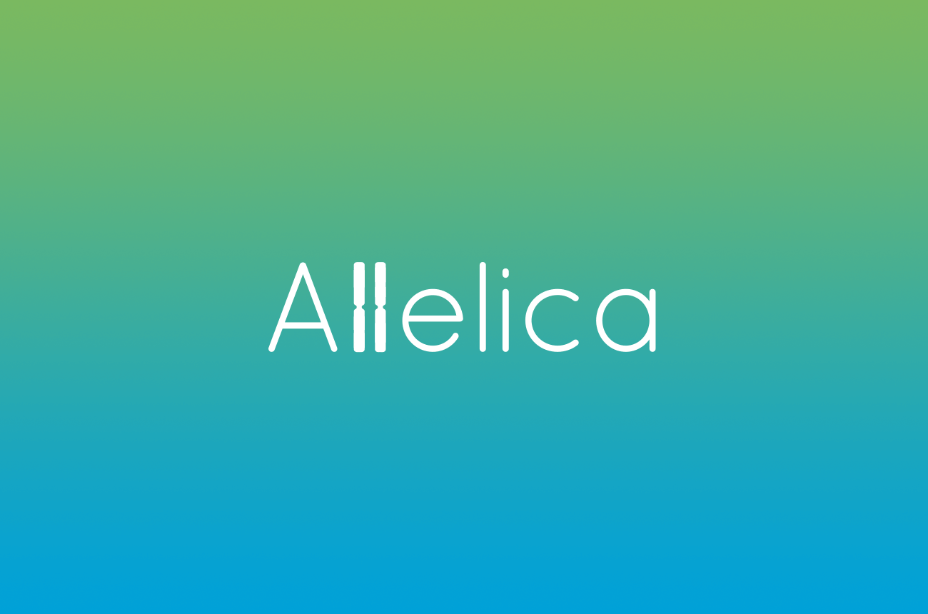 Allelica logo and corporate colors